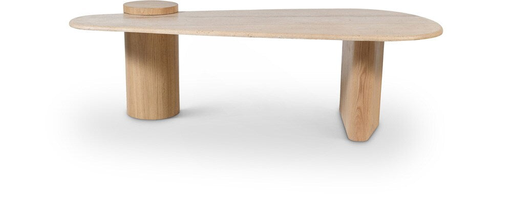 Meridian Furniture - Taverna Natural Coffee Table - 99006Natural-CT veiw 1