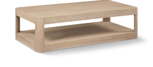 Meridian Furniture - Reeves Natural Coffee Table - 99068Oak-CT veiw 1