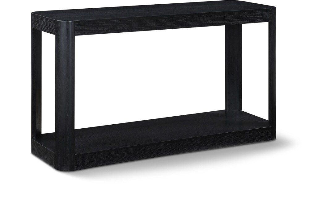 Meridian Furniture - Reeves Black Console Table - 99068Black-ST veiw 1