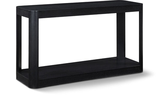 Meridian Furniture - Reeves Black Console Table - 99068Black-ST veiw 1