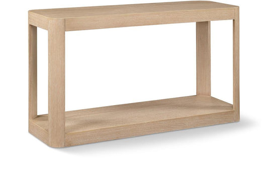 Meridian Furniture - Reeves Natural Console Table - 99068Oak-ST veiw 1