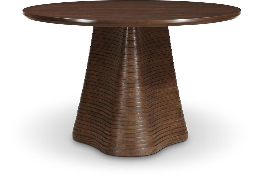 Meridian Furniture - Bernada Brown Dining Table - 935Brown-T veiw 1