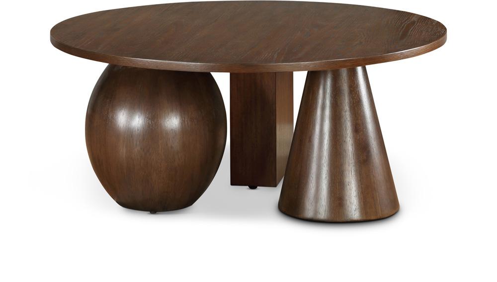 Meridian Furniture - Revive Brown Coffee Table - 99025Brown-CT veiw 1