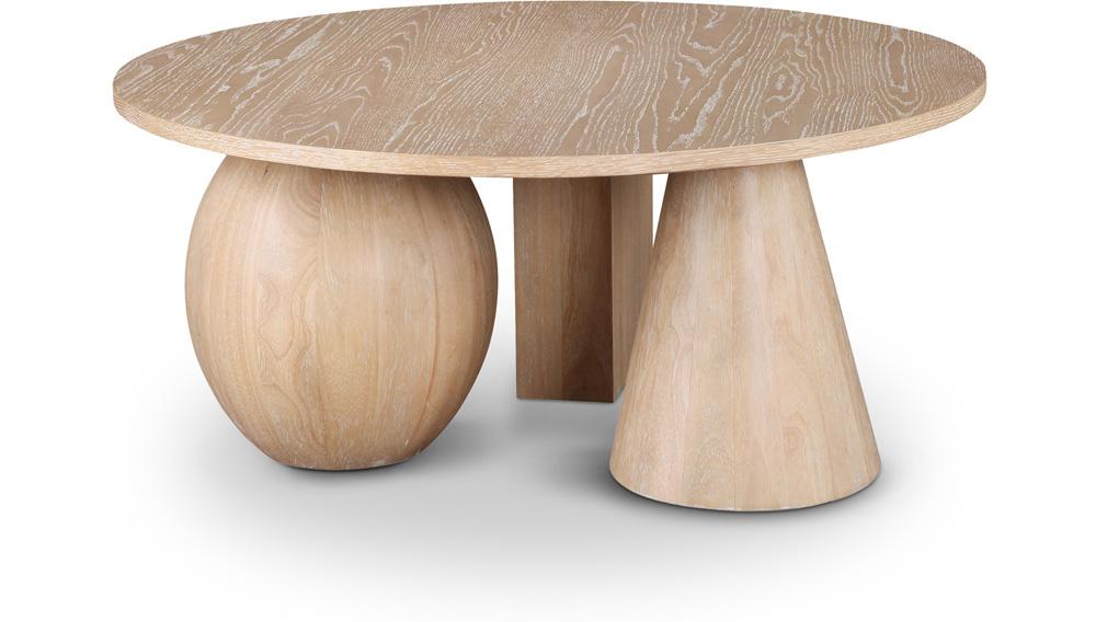 Meridian Furniture - Revive Natural Oak Coffee Table - 99025Natural-CT veiw 1