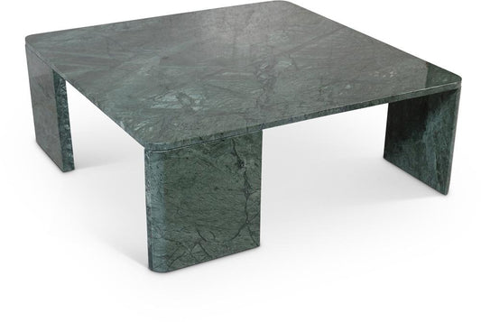 Meridian Furniture - Livorno Green / Light Grey Coffee Table - 99007Green-CT veiw 1
