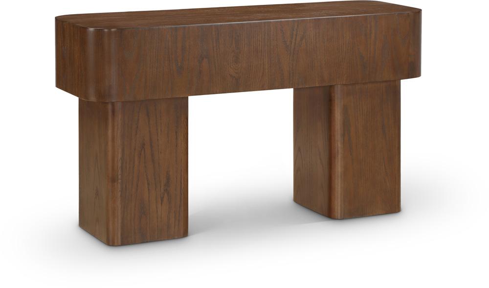 Meridian Furniture - Oakmont Brown Console Table - 99039Brown-T veiw 1