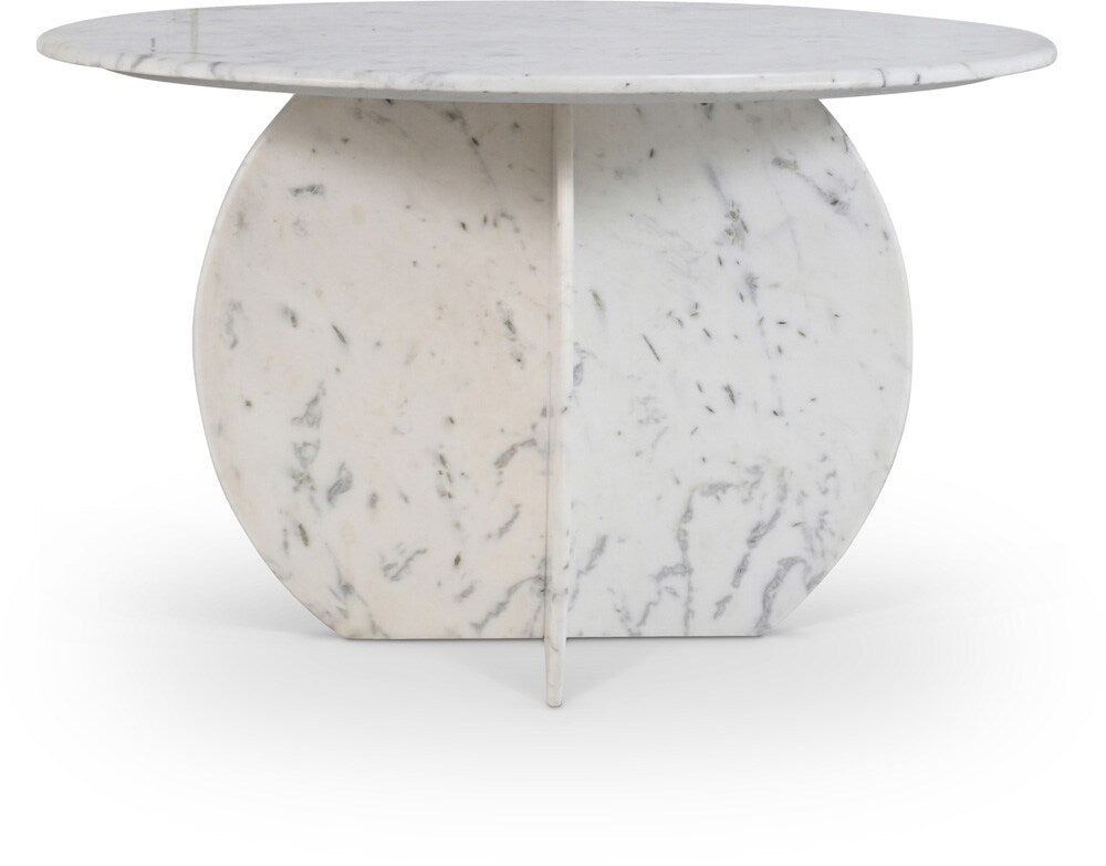 Meridian Furniture - Formentera White Dining Table - 219White-DT48 veiw 1
