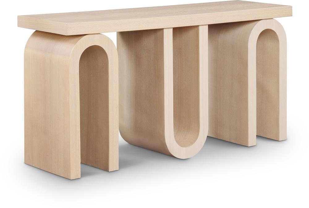 Meridian Furniture - Westbourne Natural Console Table - 99091Natural-T veiw 1