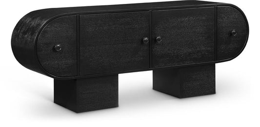 Meridian Furniture - Harlow Black Sideboard/Buffet - 77044Black veiw 1