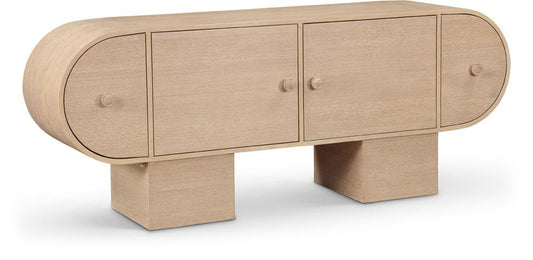 Meridian Furniture - Harlow Natural Sideboard/Buffet - 77044Natural veiw 1