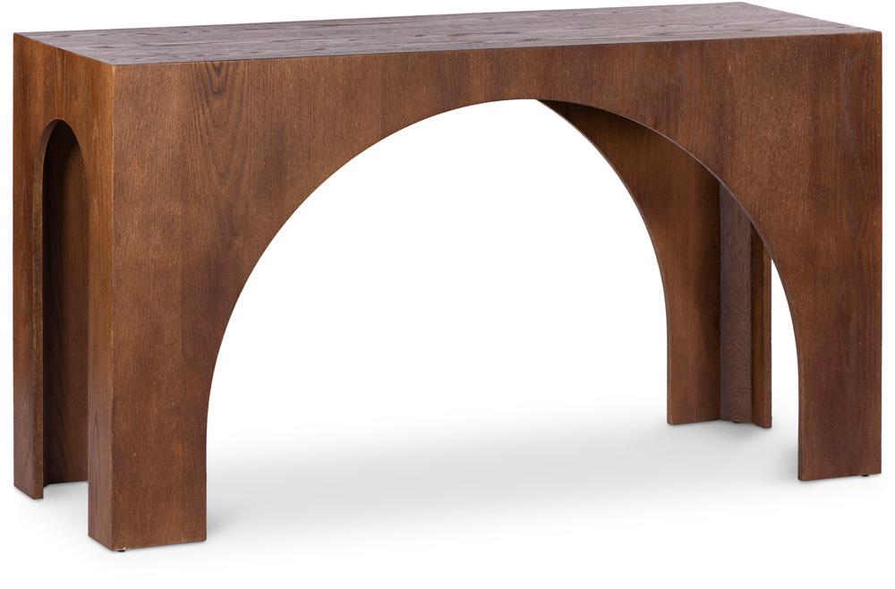 Meridian Furniture - Arch Brown Console Table - 273Brown-T veiw 1