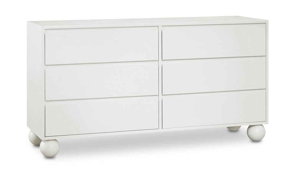 Meridian Furniture - Kent Cream Dresser - KentCream-D veiw 1