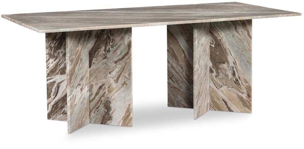 Meridian Furniture - Verona Brown Dining Table - 220Brown-DT78 veiw 1