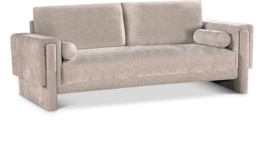Meridian Furniture - Madeline Beige Chenille Fabric Sofa - 152Beige-S veiw 1