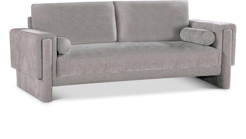 Meridian Furniture - Madeline Grey Chenille Fabric Sofa - 152Grey-S veiw 1