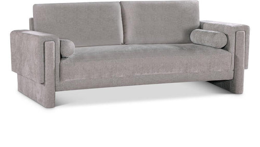 Meridian Furniture - Madeline Grey Chenille Fabric Sofa - 152Grey-S veiw 1