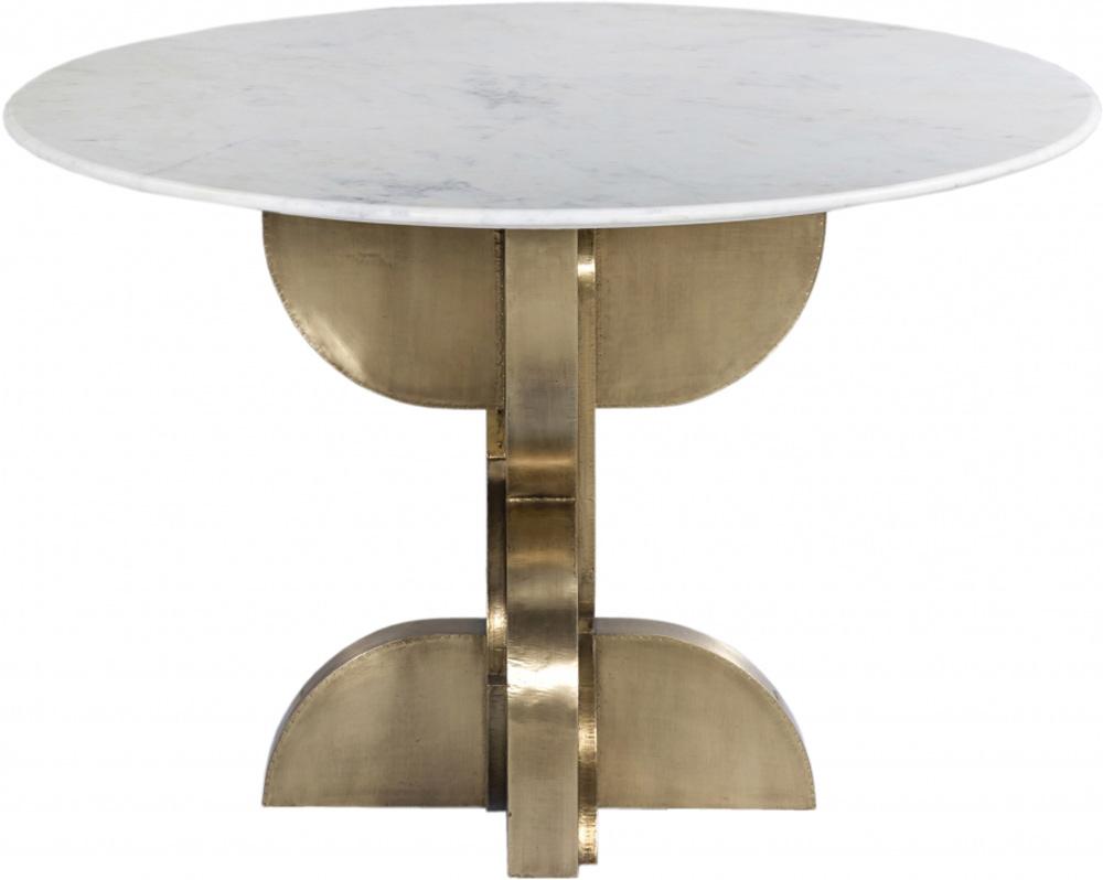 Meridian Furniture - Alden White Dining Table - 958-T veiw 2