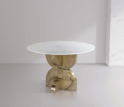 Meridian Furniture - Alden White Dining Table - 958-T veiw 3
