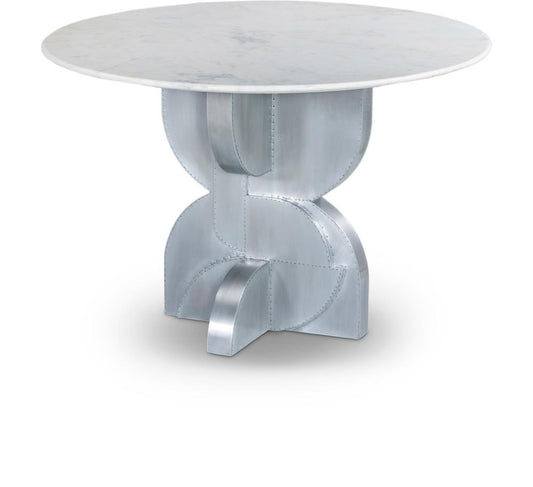 Meridian Furniture - Alden White Dining Table - 959-T veiw 1