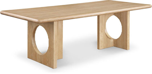 Meridian Furniture - Rivas Natural Oak Dining Table - 767Oak-T veiw 1