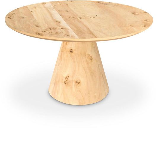 Meridian Furniture - Linette Burl Wood Dining Table - 878-T veiw 1