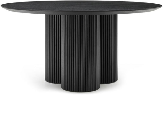 Meridian Furniture - Simba Black Dining Table - 518Black-T veiw 1