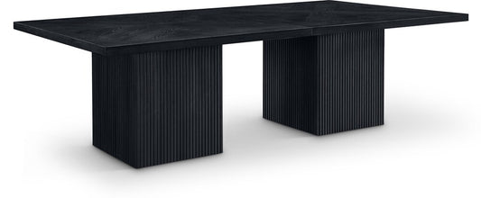 Meridian Furniture - Belinda Black Modular Dining Table - 4Pc - 729Black-108R veiw 1