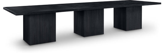 Meridian Furniture - Belinda Black Modular Dining Table - 6Pc - 729Black-162R veiw 1