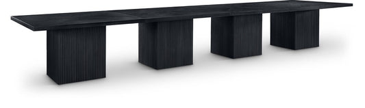 Meridian Furniture - Belinda Black Modular Dining Table - 8Pc - 729Black-216R veiw 1