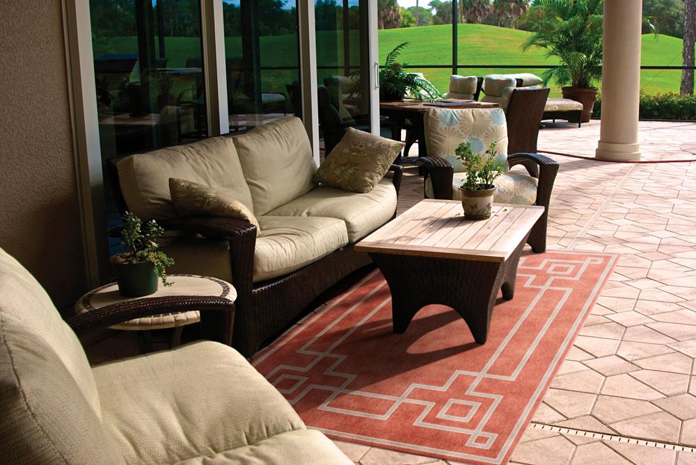 Livabliss - Alfresco 810inx1210in Machine Woven Rug - ALF9631-89129_CLOSEOUT veiw 2