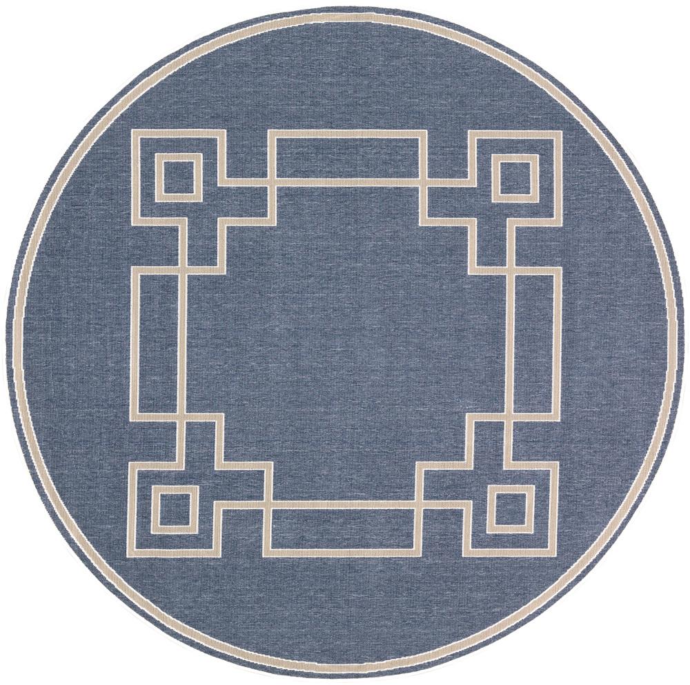 Livabliss - Alfresco 73inx73in Machine Woven Rug - ALF9654-73RD_CLOSEOUT veiw 1