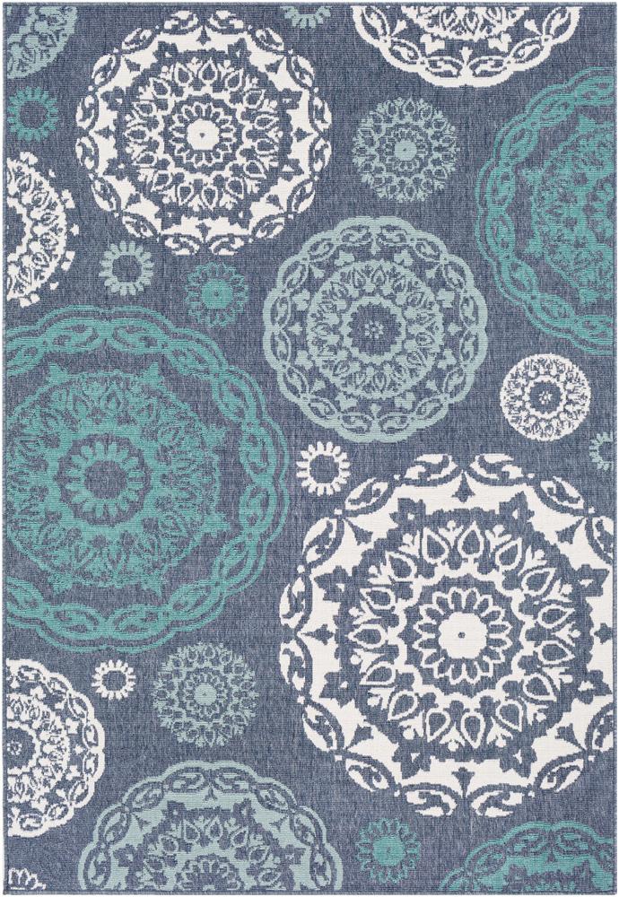 Livabliss - Alfresco 53inx77in Machine Woven Rug - ALF9666-5376_CLOSEOUT veiw 1