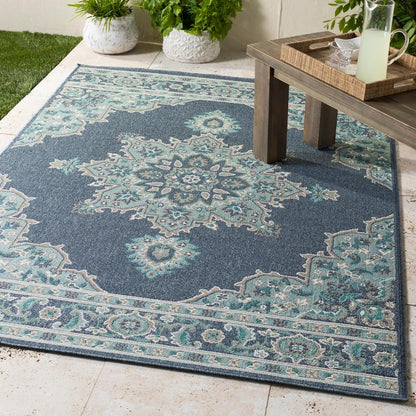 Livabliss - Alfresco 25inx45in Machine Woven Rug - ALF9670-2346_CLOSEOUT veiw 2