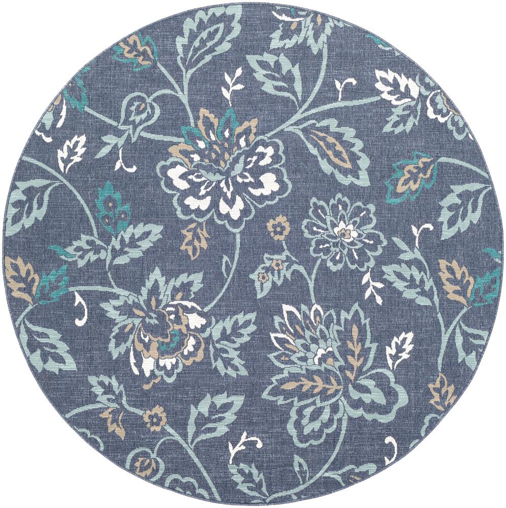 Livabliss - Alfresco 810inx810in Machine Woven Rug - ALF9673-89RD_CLOSEOUT veiw 1