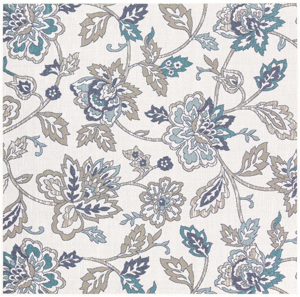Livabliss - Alfresco 73inx73in Machine Woven Rug - ALF9674-73SQ_CLOSEOUT veiw 1
