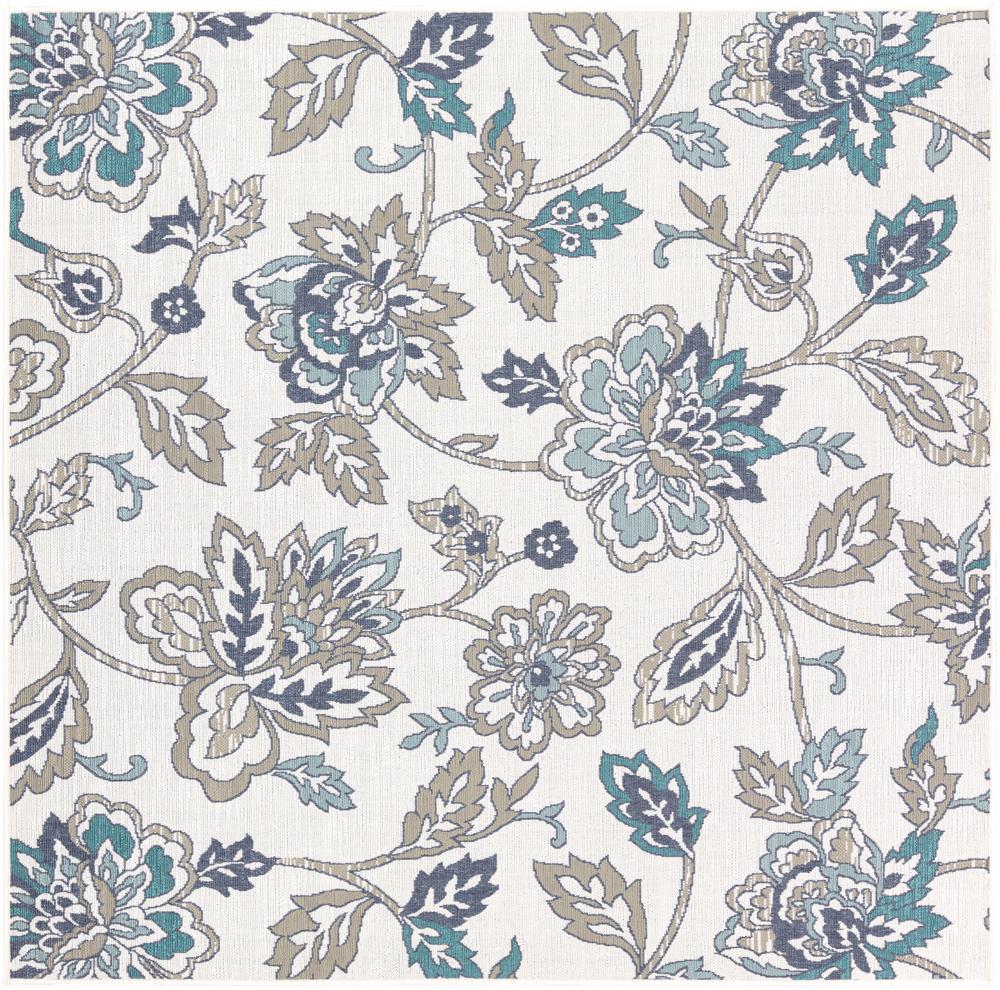Livabliss - Alfresco 810inx810in Machine Woven Rug - ALF9674-89SQ_CLOSEOUT veiw 1