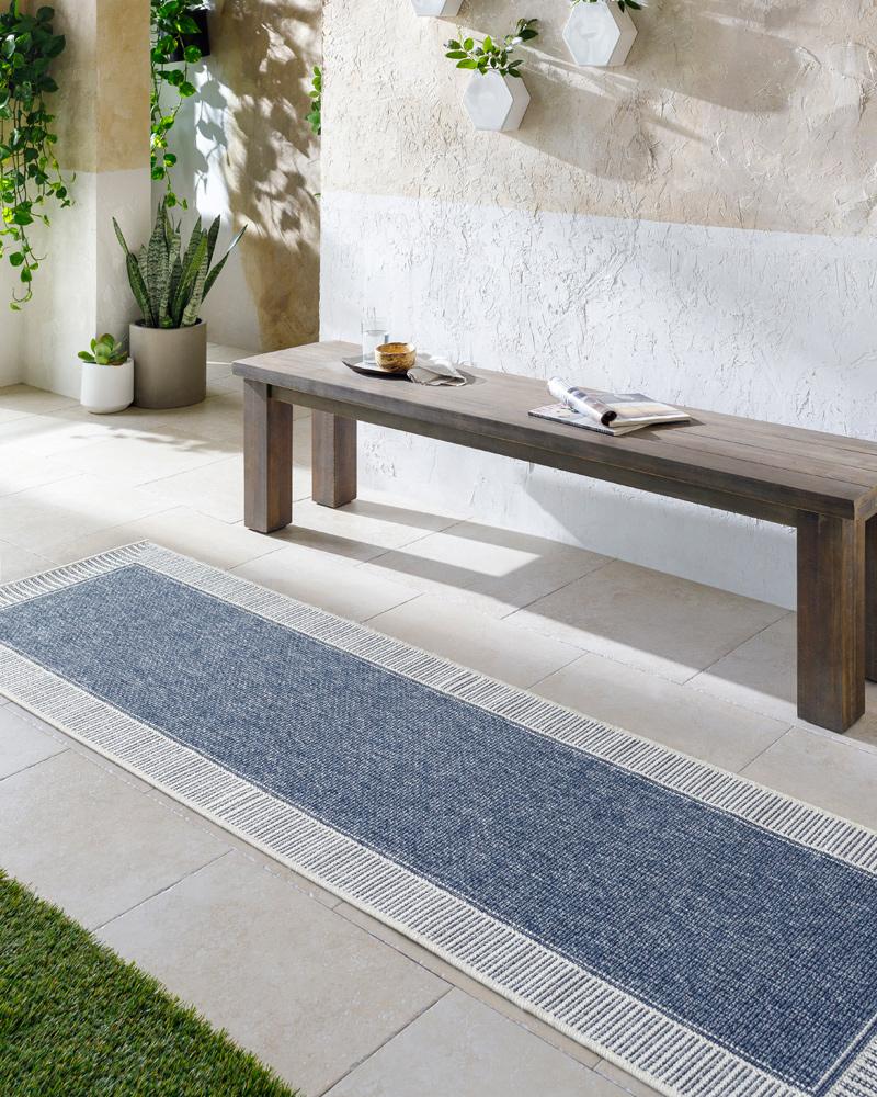 Livabliss - Alfresco 810inx810in Machine Woven Rug - ALF9682-89SQ_CLOSEOUT veiw 2