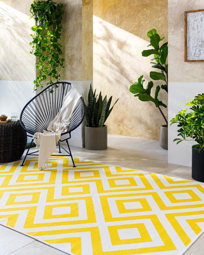 Livabliss - Alfresco 810inx810in Machine Woven Rug - ALF9688-810SQ veiw 2