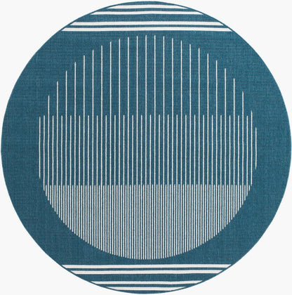 Livabliss - Alfresco 73inx73in Machine Woven Rug - ALF9689-73RD veiw 1