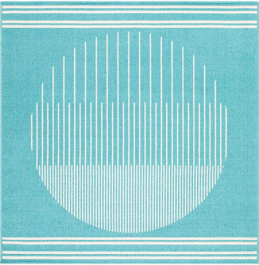 Livabliss - Alfresco 810inx810in Machine Woven Rug - ALF9691-810SQ veiw 1