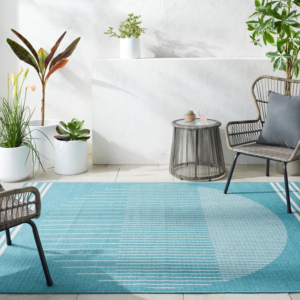 Livabliss - Alfresco 810inx810in Machine Woven Rug - ALF9691-810SQ veiw 2