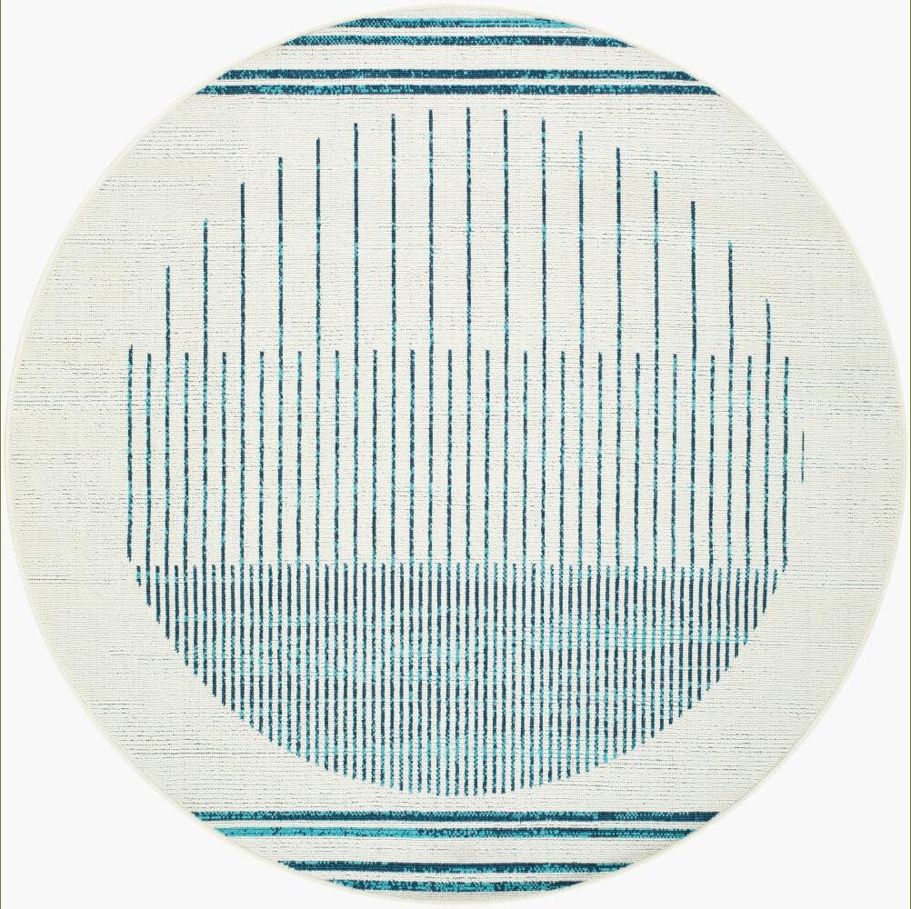 Livabliss - Alfresco 810inx810in Machine Woven Rug - ALF9692-810RD veiw 1