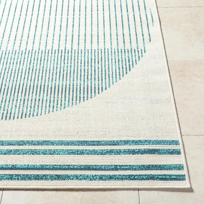 Livabliss - Alfresco 810inx810in Machine Woven Rug - ALF9692-810RD veiw 4