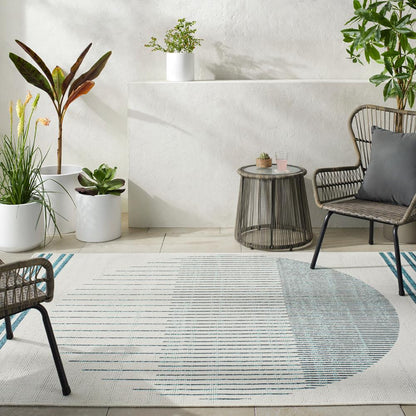 Livabliss - Alfresco 810inx810in Machine Woven Rug - ALF9692-810SQ veiw 2