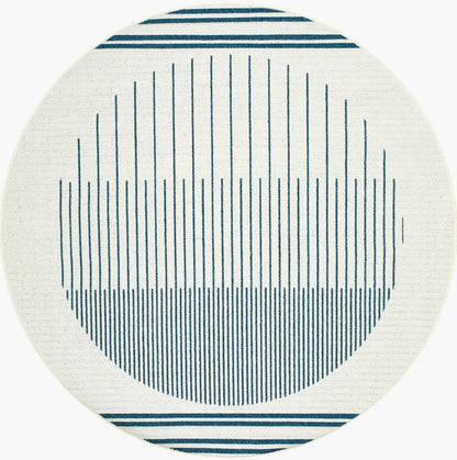 Livabliss - Alfresco 73inx73in Machine Woven Rug - ALF9693-73RD veiw 1