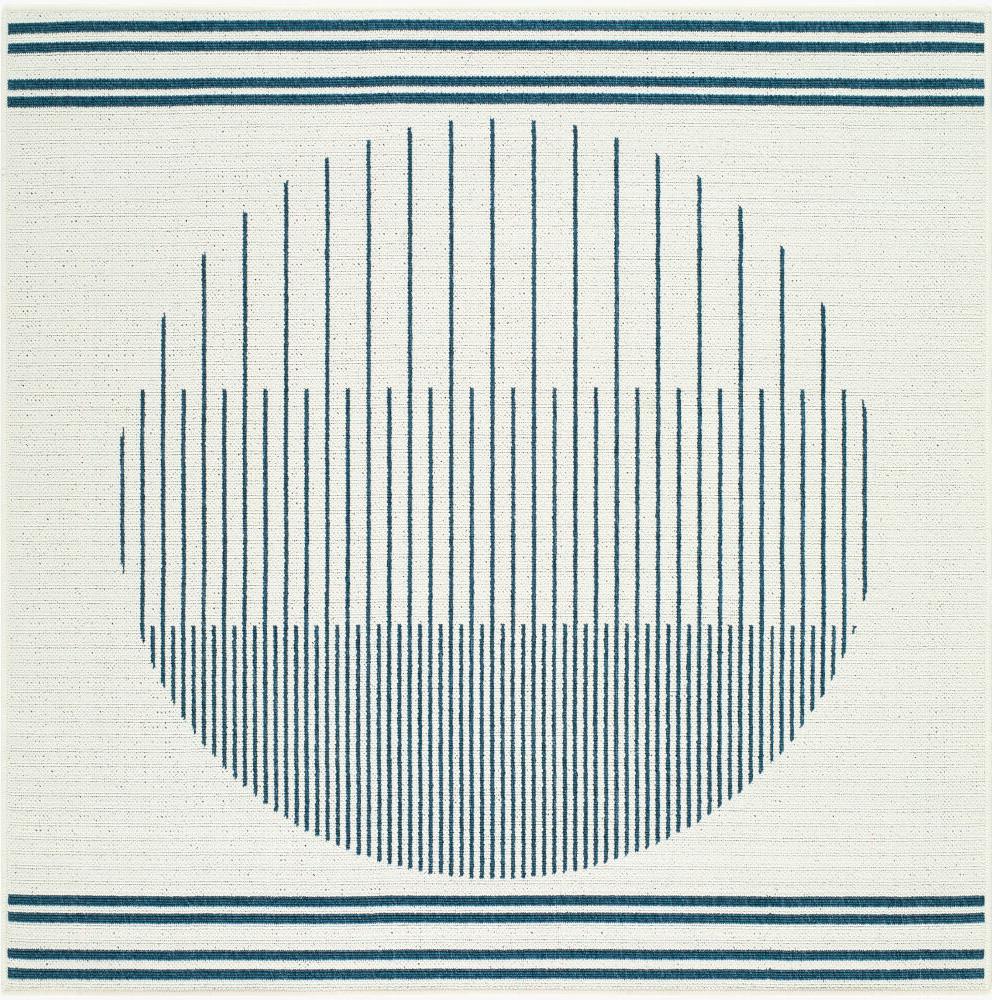 Livabliss - Alfresco 810inx810in Machine Woven Rug - ALF9693-810SQ veiw 1