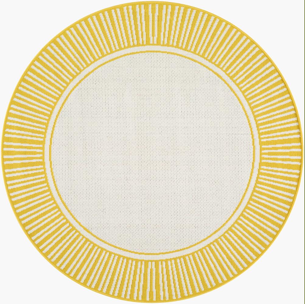 Livabliss - Alfresco 73inx73in Machine Woven Rug - ALF9694-73RD veiw 1