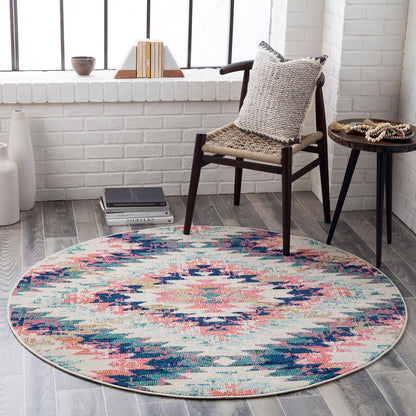 Livabliss - Anika 710inx710in Machine Woven Rug - ANI1027-710RD veiw 2