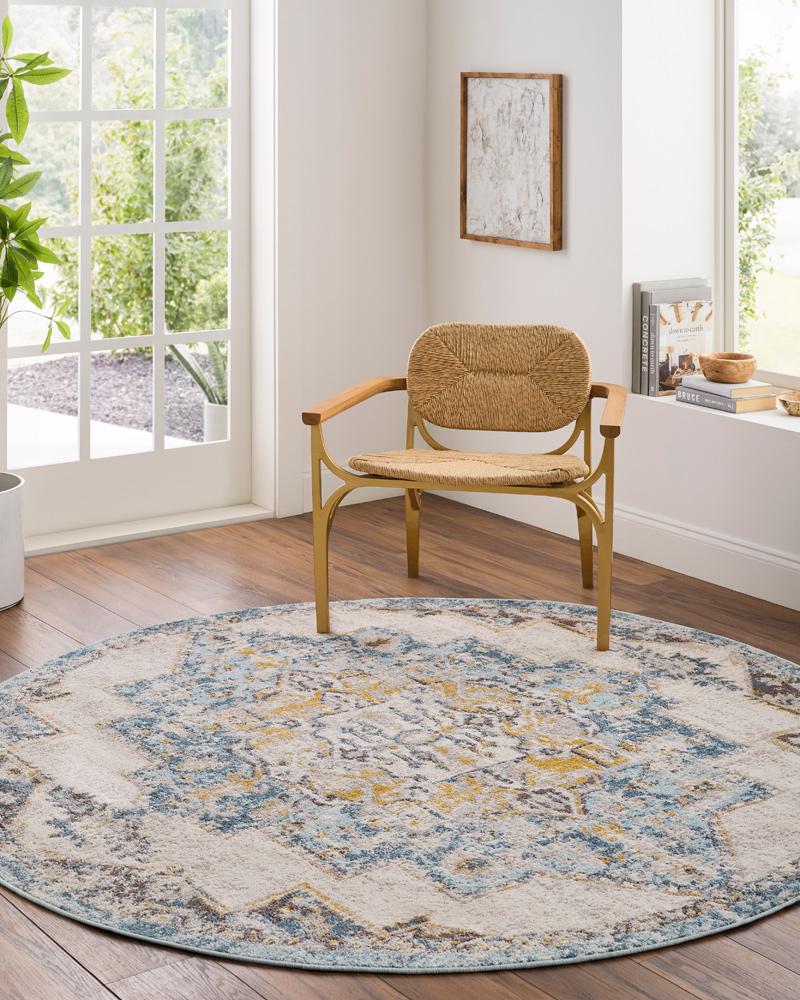 Livabliss - Ankara 67inx67in Machine Woven Rug - AKR2309-67SQ veiw 2