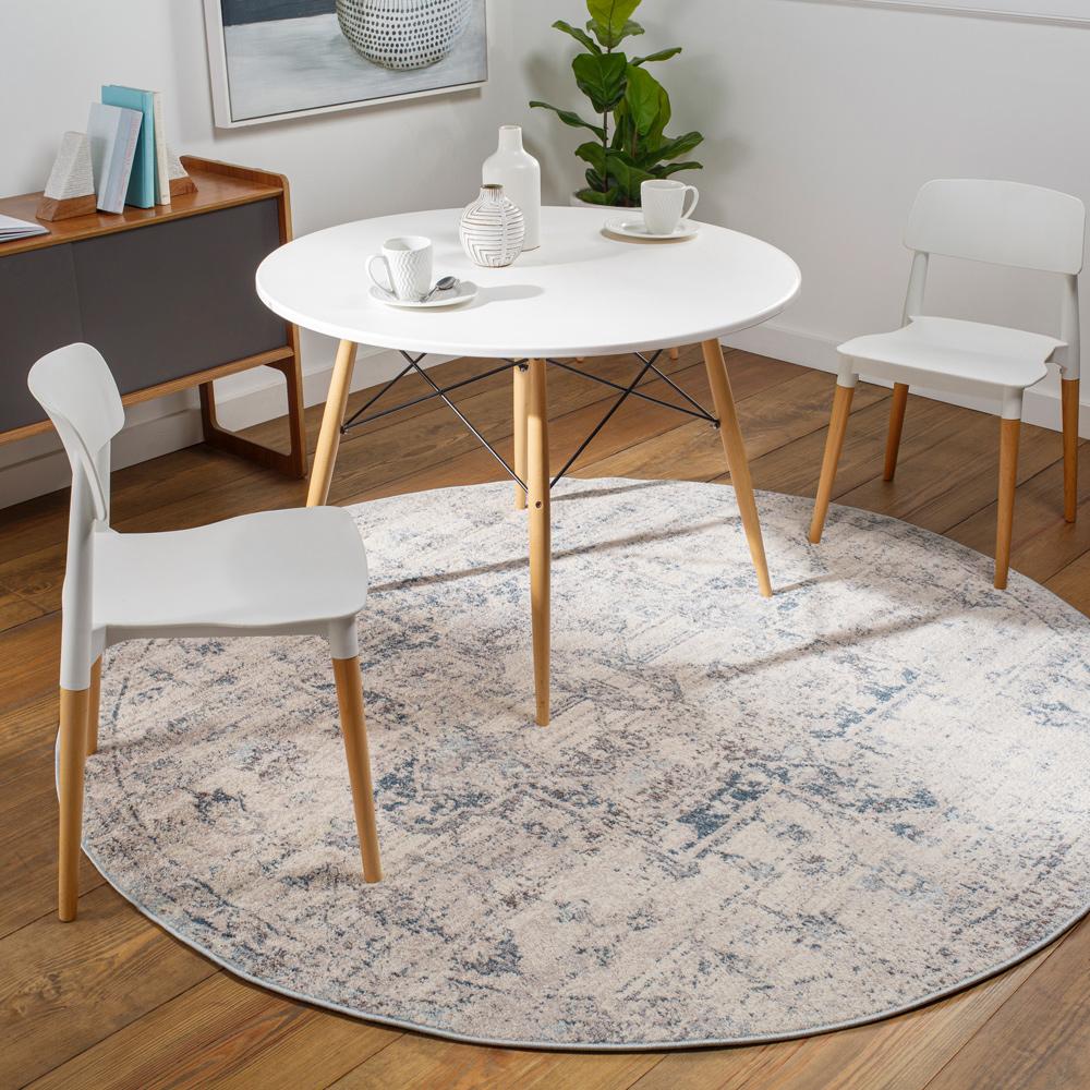 Livabliss - Ankara 67inx67in Machine Woven Rug - AKR2310-67RD veiw 2